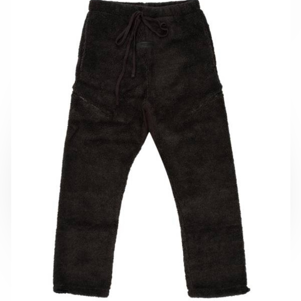 Essential fleece pants black new